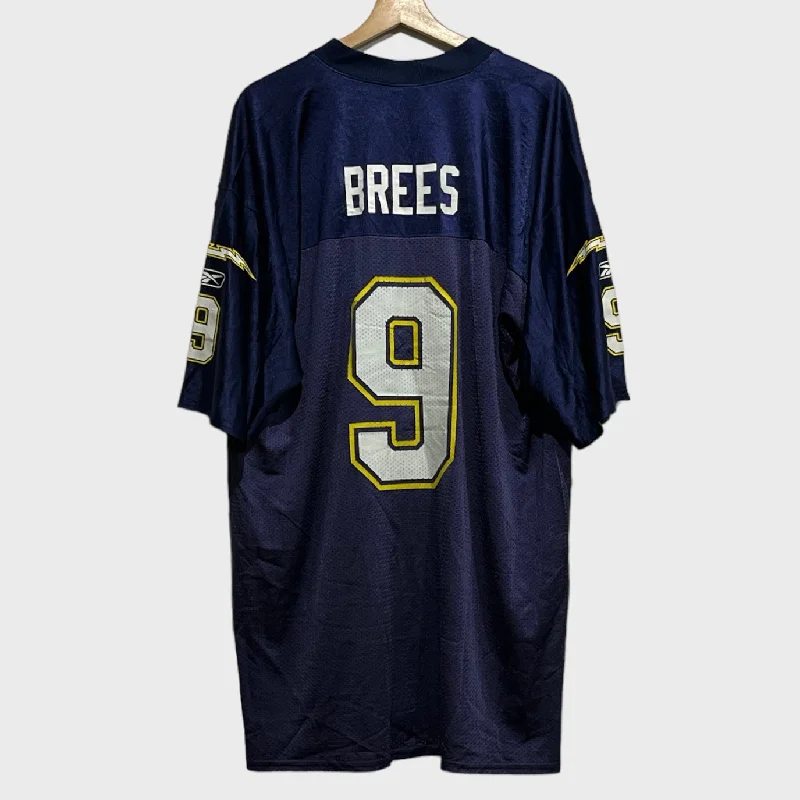 Vintage Drew Brees San Diego Chargers Jersey XL Monochromatic All