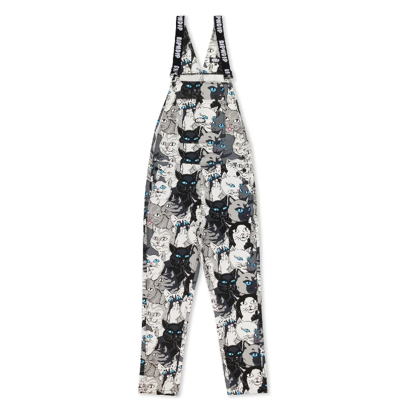 Family Tree Twill Overalls (Black) Vacation