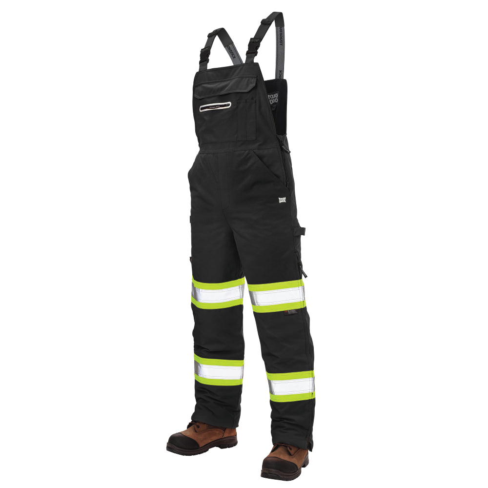 Tough Duck Waterproof Flex Safety Bib Overall - ANSI Class E - SB06 Trendy Men's Bucket