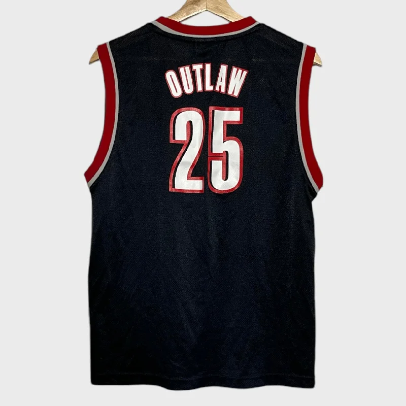 Travis Outlaw Portland Trail Blazers Jersey Youth L Tailored