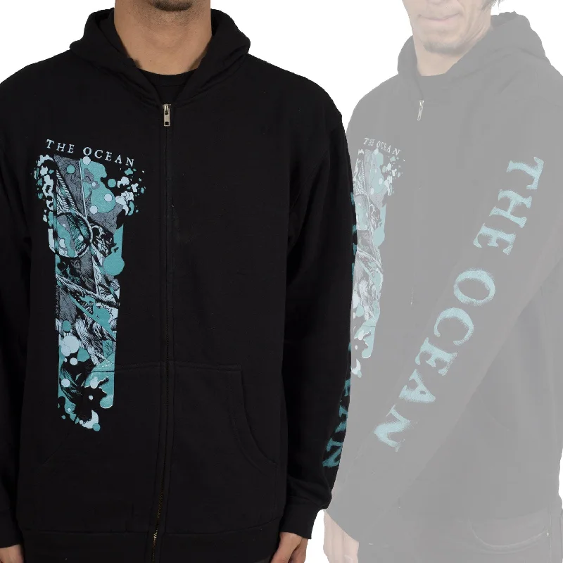 The Ocean "Drowning" Zip Hoodie Youthful Men's Anime