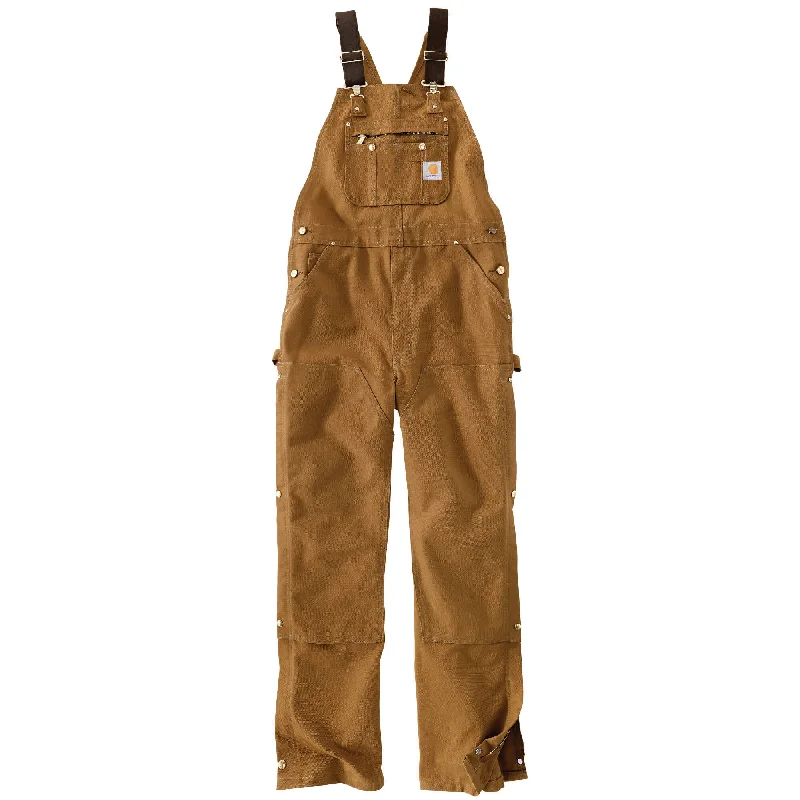 106671 - Carhartt Men's Loose Fit Firm Duck Bib Overall Luxurious Men's High