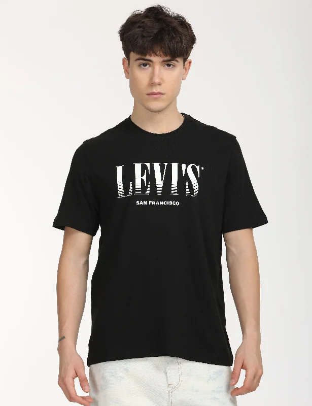 Men's Brand Logo Oversized T-Shirt Traditional Men's Wool