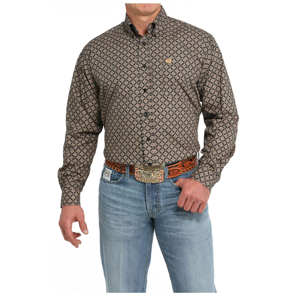 Cinch Long Sleeve Buttondown Western Shirt Hip Men's Urban