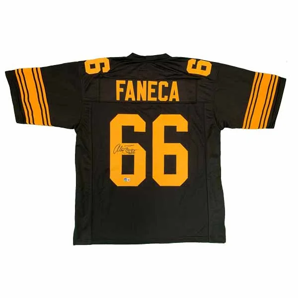 Alan Faneca Signed Custom Alternate Jersey Stylish Men's Tropical 