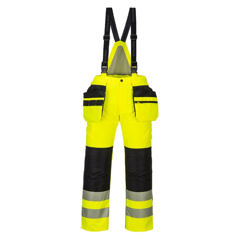 PORTWEST® PW3 Hi-Vis Winter Waterproof Pants - PW351 - ANSI Class E Tailored