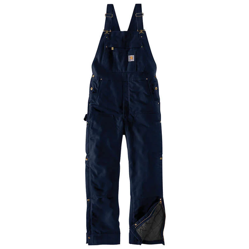 104393 - Carhartt Men's Loose Fit Firm Duck Insulated Bib Overalls Bold Men's Statement