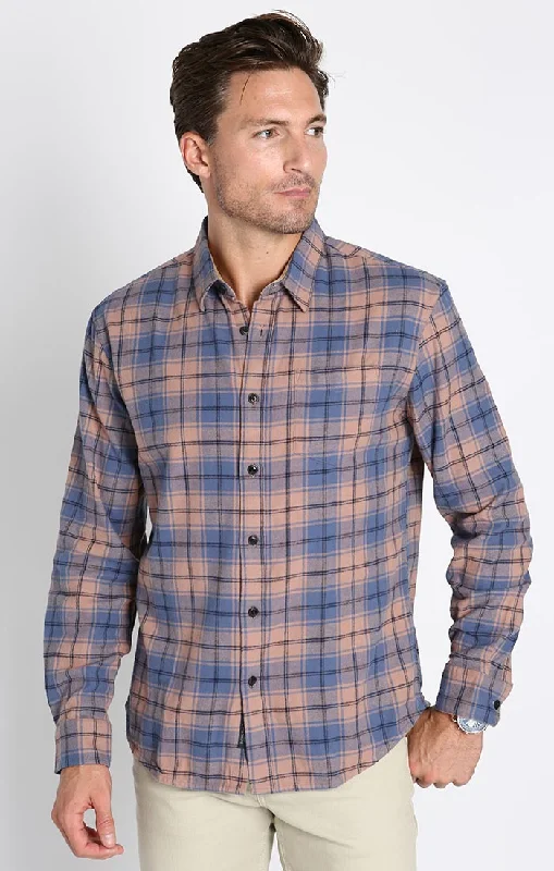 TAN PLAID FLANNEL