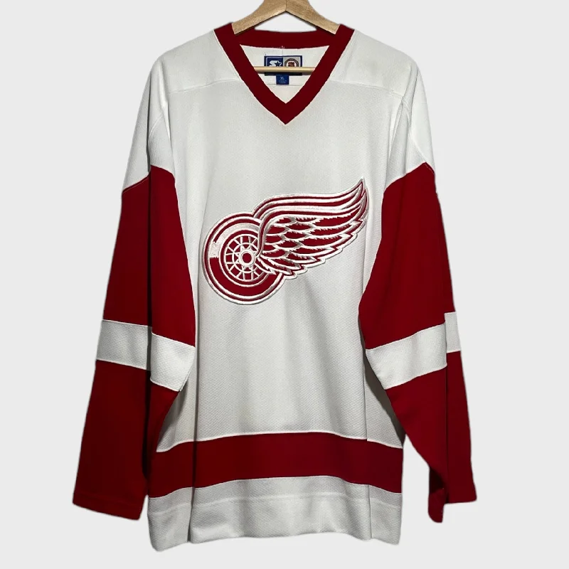 Vintage Detroit Red Wings Jersey XL Cclassic Men's Tweed