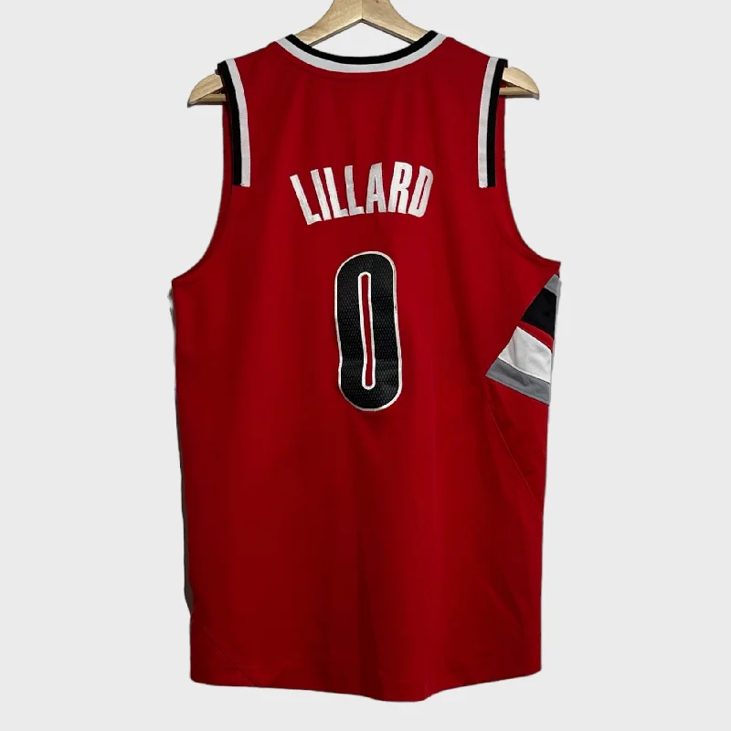 Damian Lillard Portland Trail Blazers Jersey S Laid