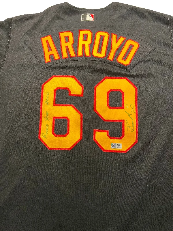 Bronson Arroyo Autographed Authentic Pirates Jersey - Player's Closet Project Earthy Men's Sustainable 