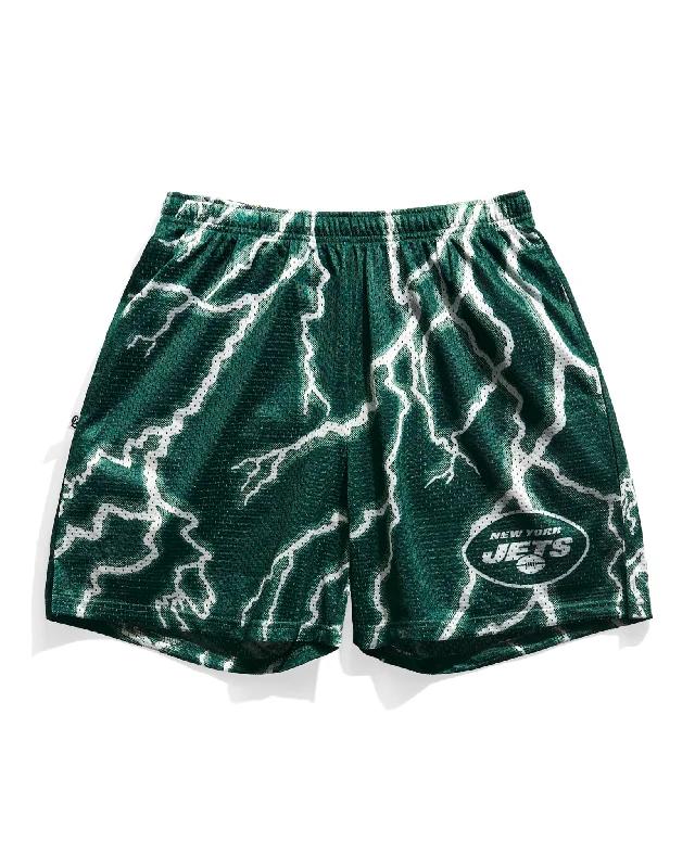 New York Jets Lightning Retro Shorts Refined Men's European