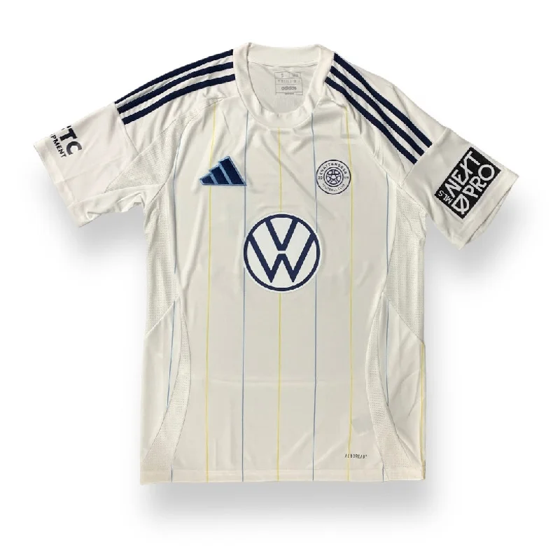 Youth 2024 Secondary Jersey - White Pinstripe Relaxed Men's Beach