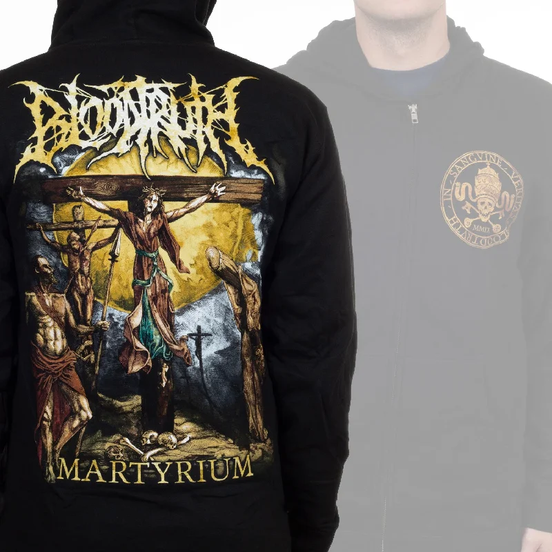 Bloodtruth "Martyrium" Zip Hoodie Dapper Men's 1920S