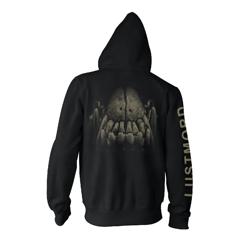 Lustmord "Teeth" Zip Hoodie Beach