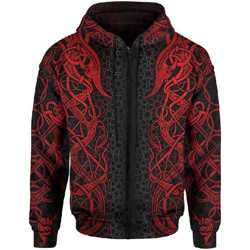 Freya Zip Hoodie Masculine Men's Thick