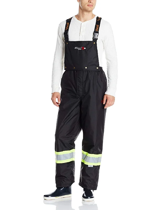 Viking Professional Black -30 Insulated Journeyman Rip-stop FR Bib Pants 3907FRWP Practical Men's Quick