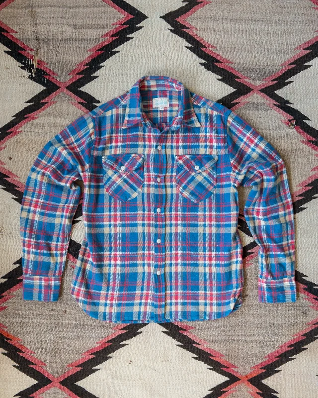 Washed Flannel Workshirt - Northwoods Plaid Dynamic Men's Glow