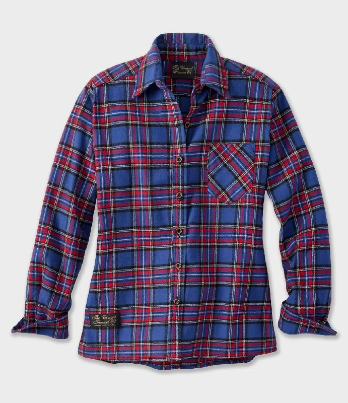 Women's Classic Flannel Shirt - Hepburn Modern Men's Tech