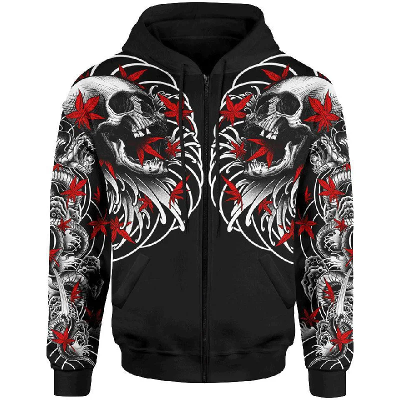 Hezumi Zip Hoodie Classic Men's Pin