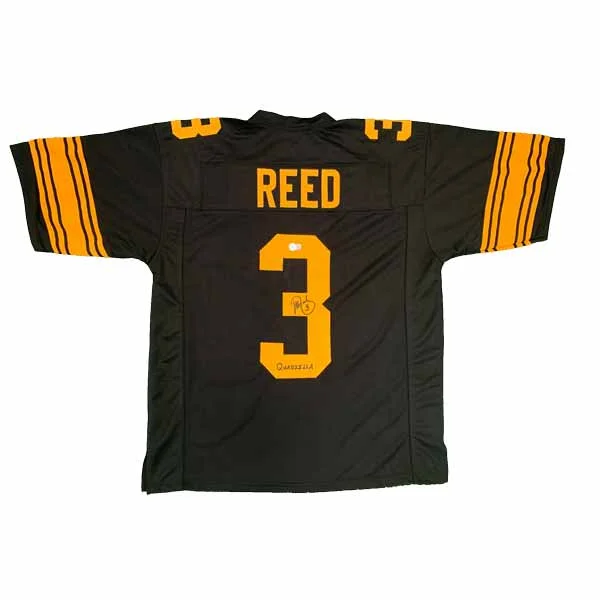 Jeff Reed Signed Custom Alternate Jersey with Quadzilla Elegant Men's Formal 