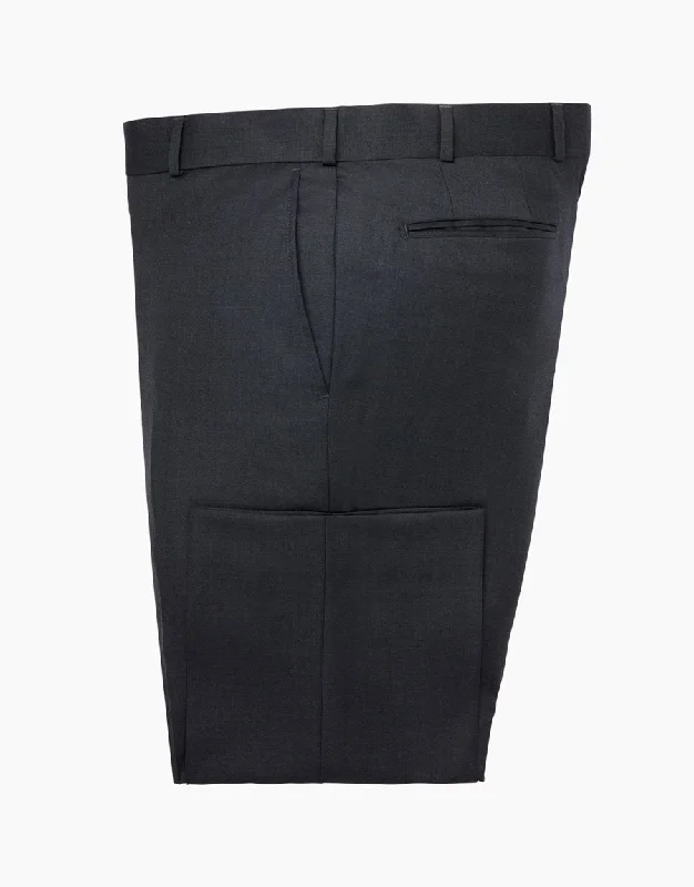 Hollywood Charcoal Twill Suit Trouser Dynamic Men's Glow