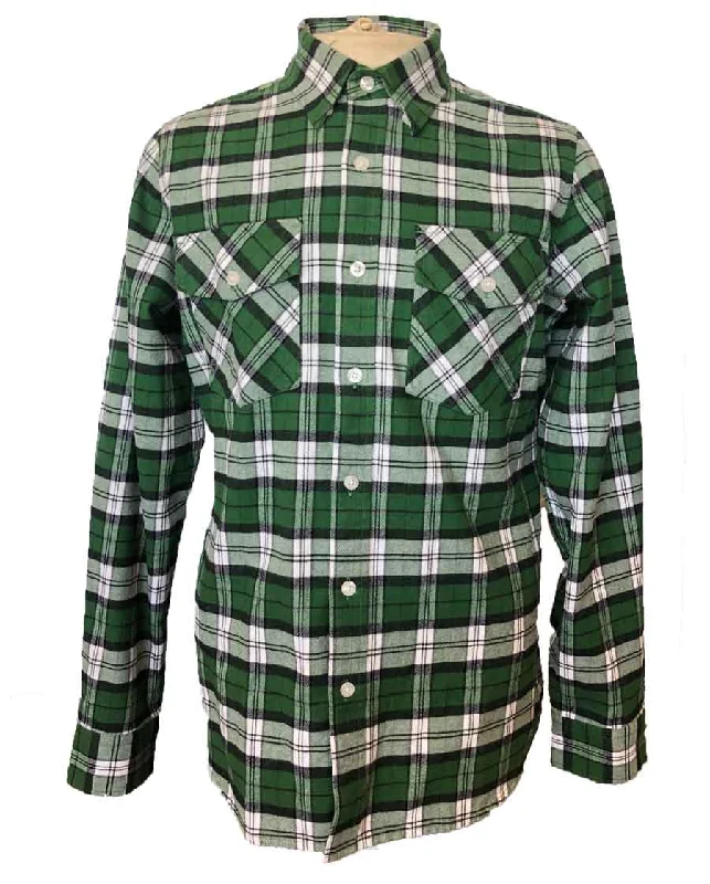 Woods Heavy Weight Flannel Shirt Athletic Men's High