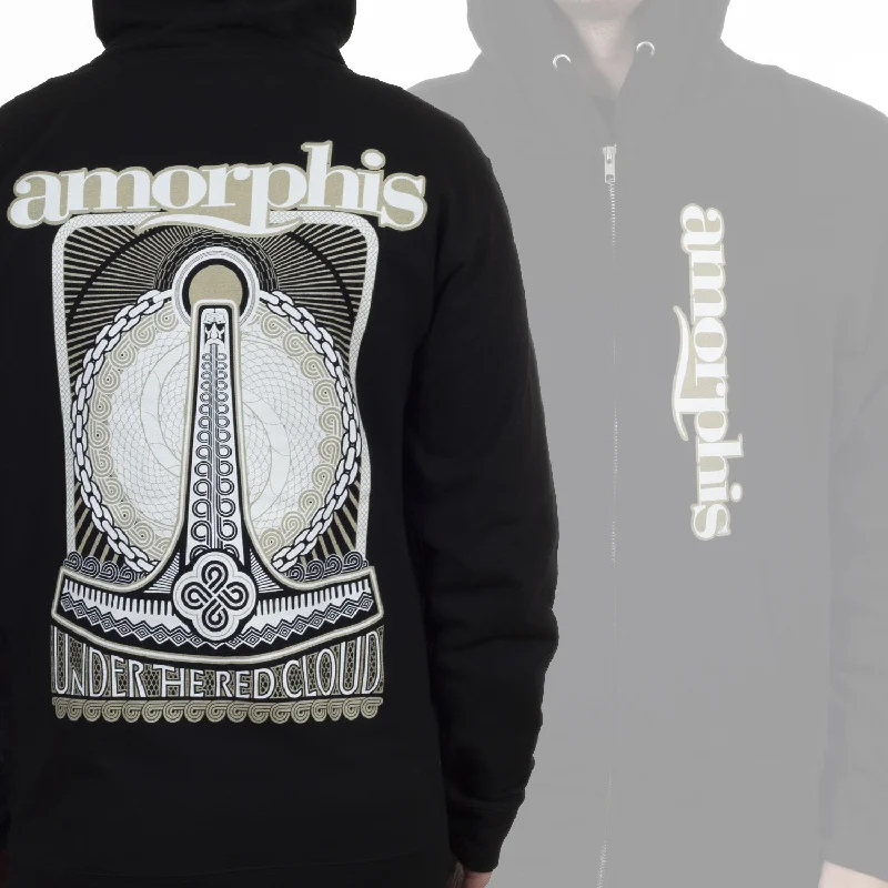 Amorphis "Under the Red Sun" Zip Hoodie British Gentleman Style