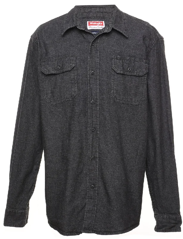 Wrangler Denim Shirt - L Hip Men's Urban