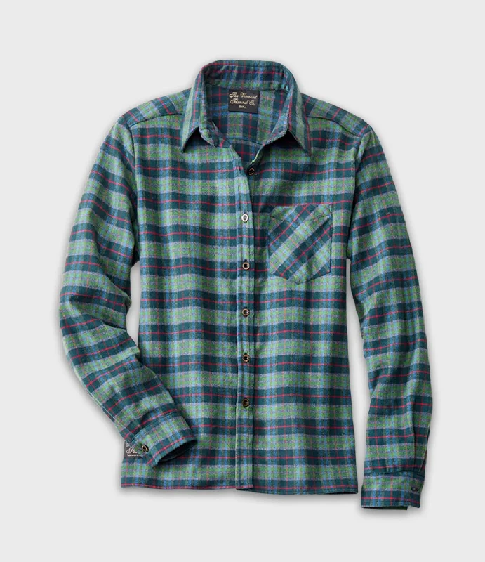 Women's Classic Flannel Shirt - Montana Traditional Men's Country