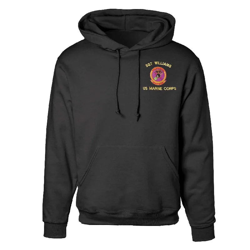 3rd Battalion 9th Marines Embroidered Hoodie Beach