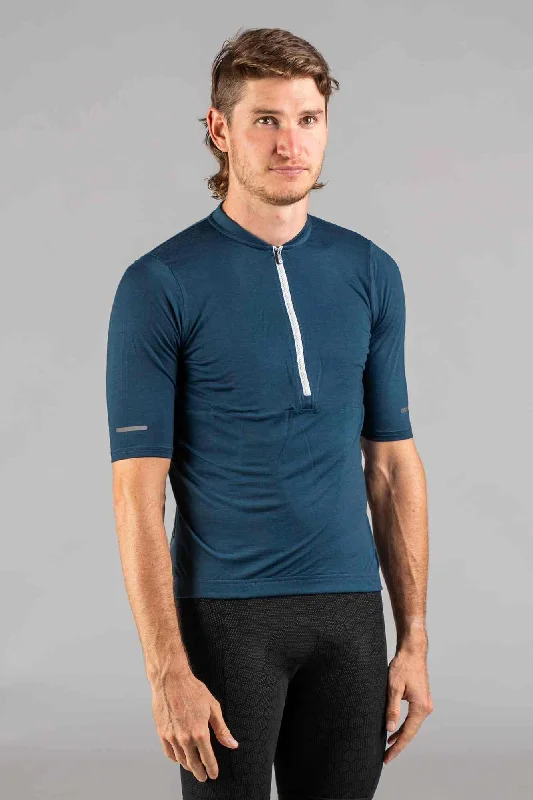 Men's Range Merino Cargo Jersey Casual Men's Loose