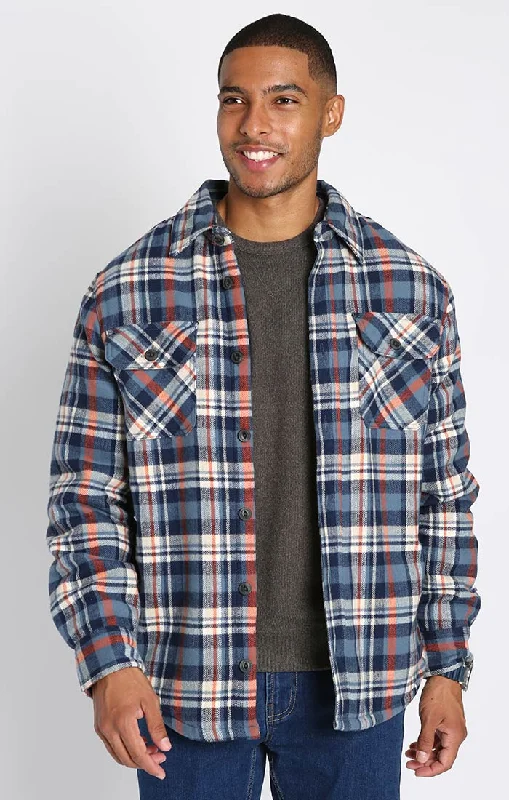 BLUE PLAID FLANNEL