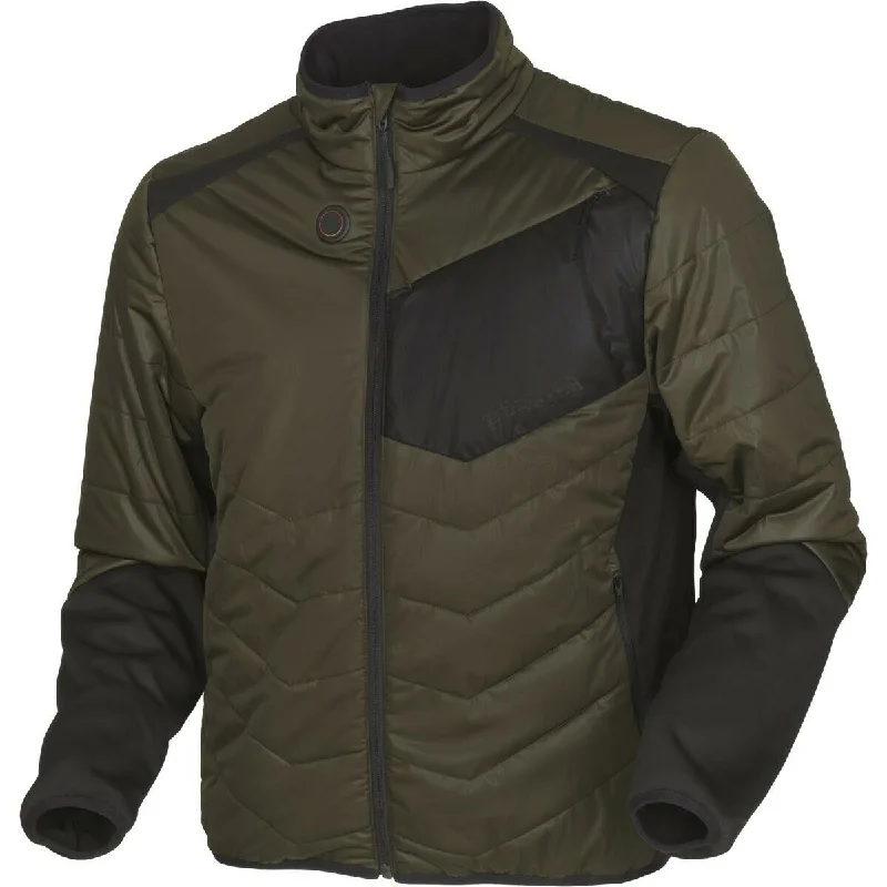 Harkila Heat Jacket - Willow Green/Black Stylish Men's Neon