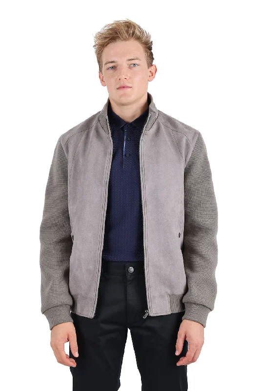 Cordial Way Bomber Jacket Youthful Men's Pop