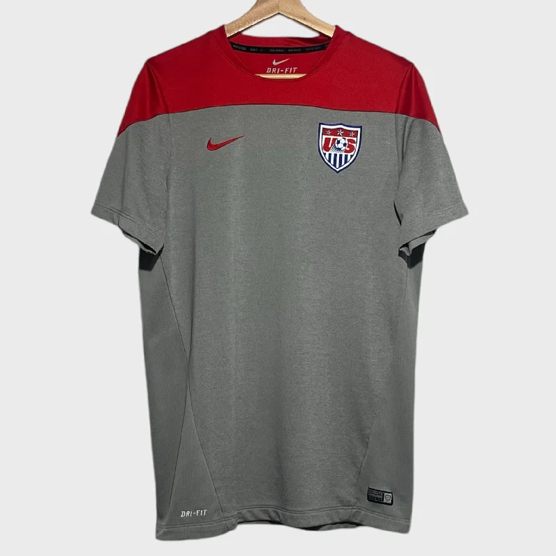 USMNT US Soccer Training Jersey L Laid