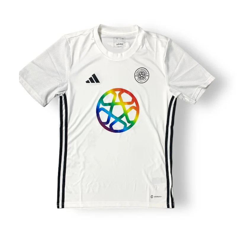 Women's 2024 adidas Pride Jersey Casual Men's Loose