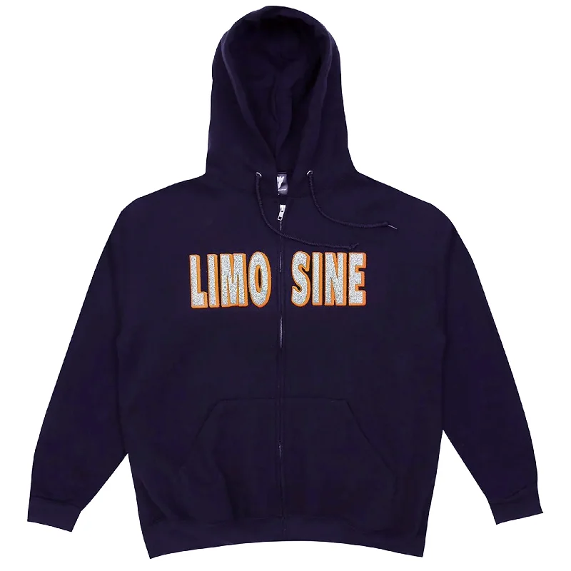 Limosine Sparkle Zip Hood Navy Dynamic Men's Moto