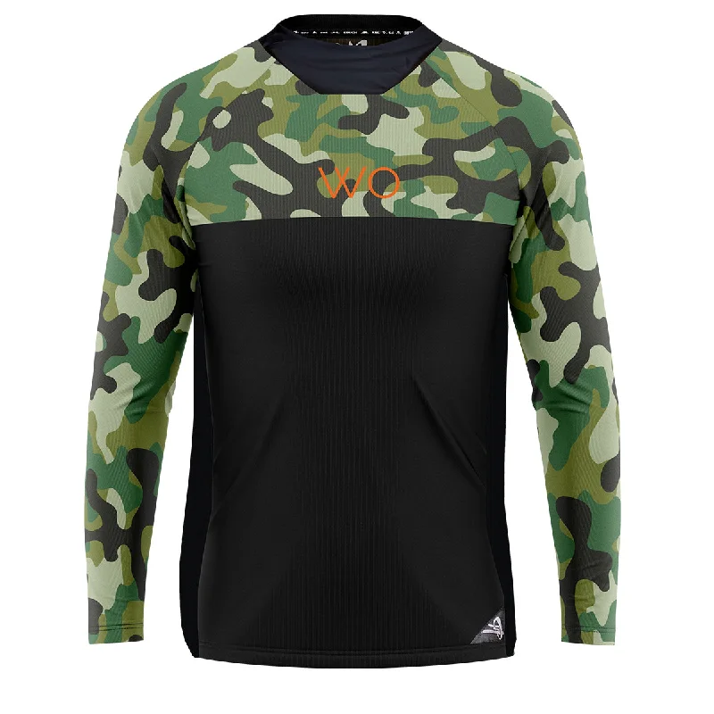 WO JERSEY // CAMO / BLACK Organic