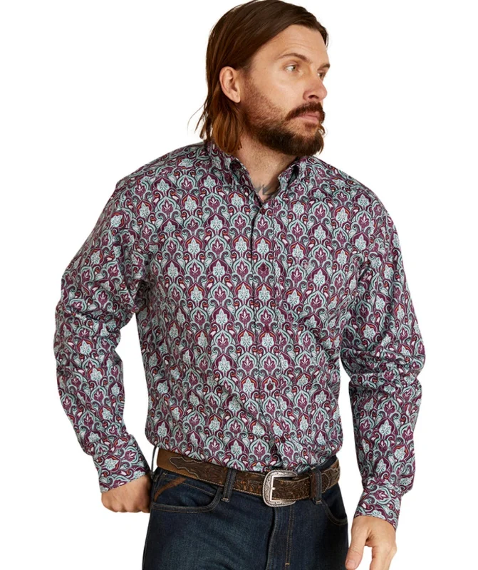 Ariat Men's Stefan Classic Shirt-Bella Donna Artistic Men's Hand