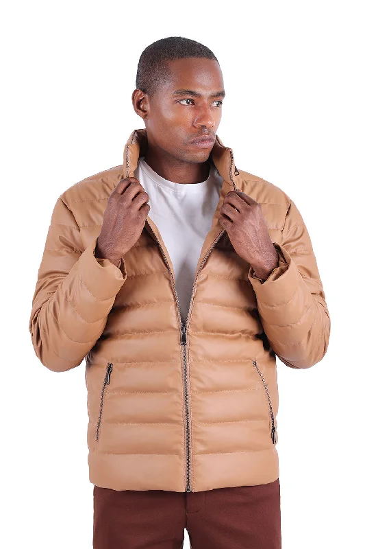 Air Ball Sight Bomber Jacket Polished Men's Silk