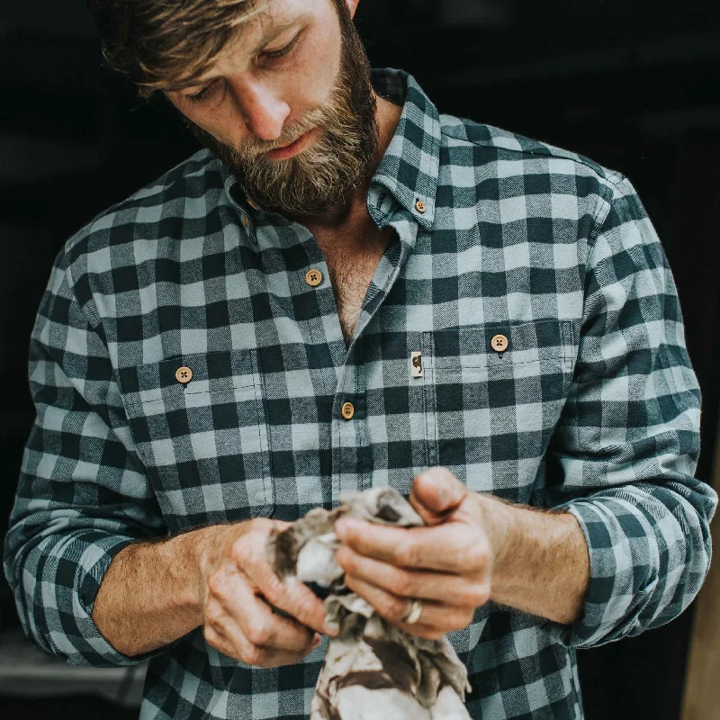 Waxhaw Buffalo Plaid Flannel Shirt | Cane Creek Classic Men's Pin