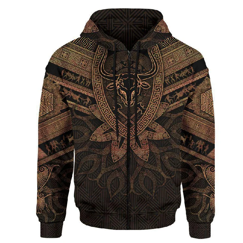 Labyrinth Zip Hoodie Athletic Men's High