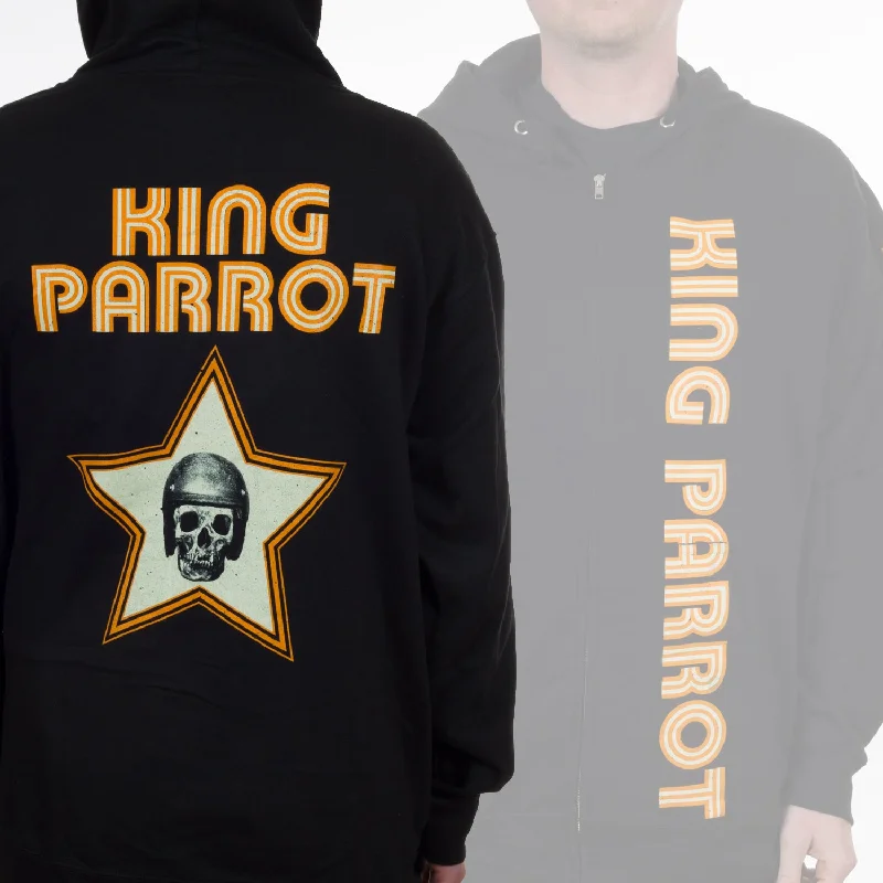 King Parrot "Numbskull" Zip Hoodie Refined Men's Classic 