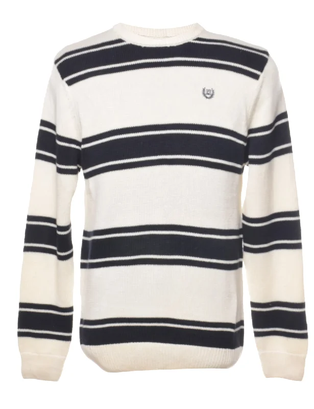 Chaps Striped Jumper - S Earthy Men's Hemp