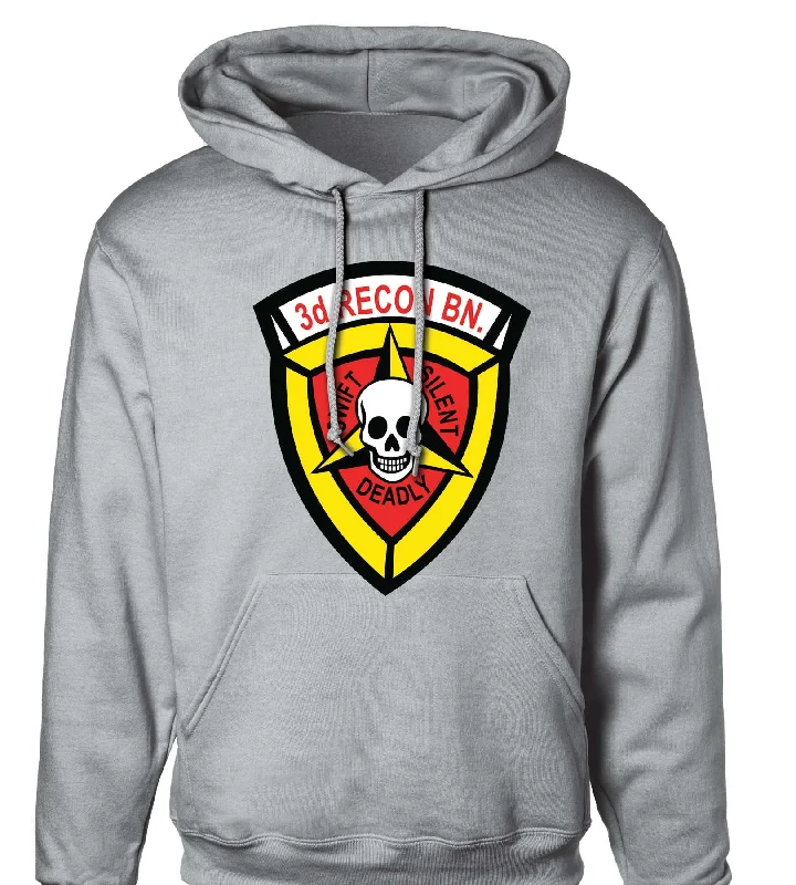 3rd Recon Battalion Hoodie Cozy Men's Winter