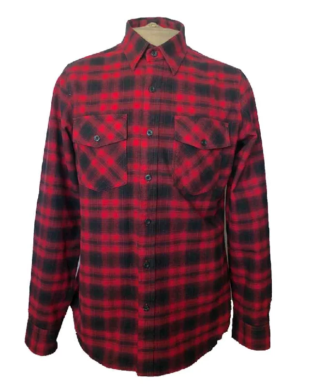 Buffalo Heavy Weight Flannel Shirt Modern Men's 