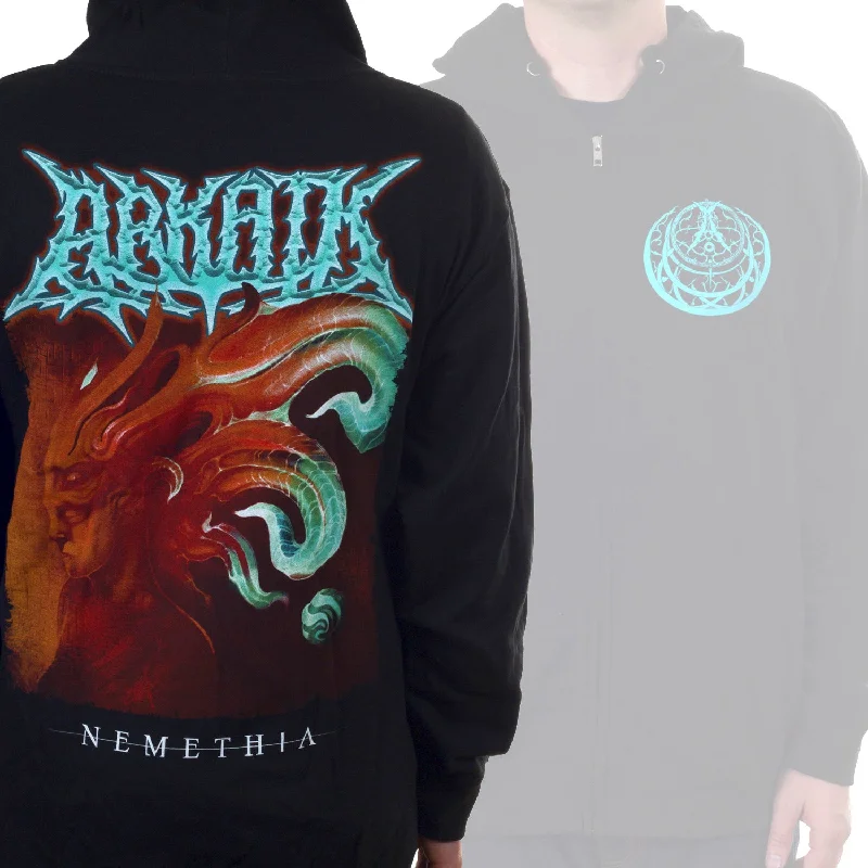 Arkaik "Nemethia" Zip Hoodie Edgy Men's Punk