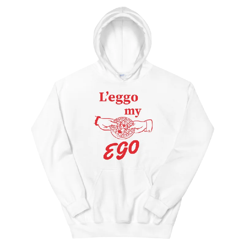 Leggo My Ego Graphic Hoodie Bold Men's Statement