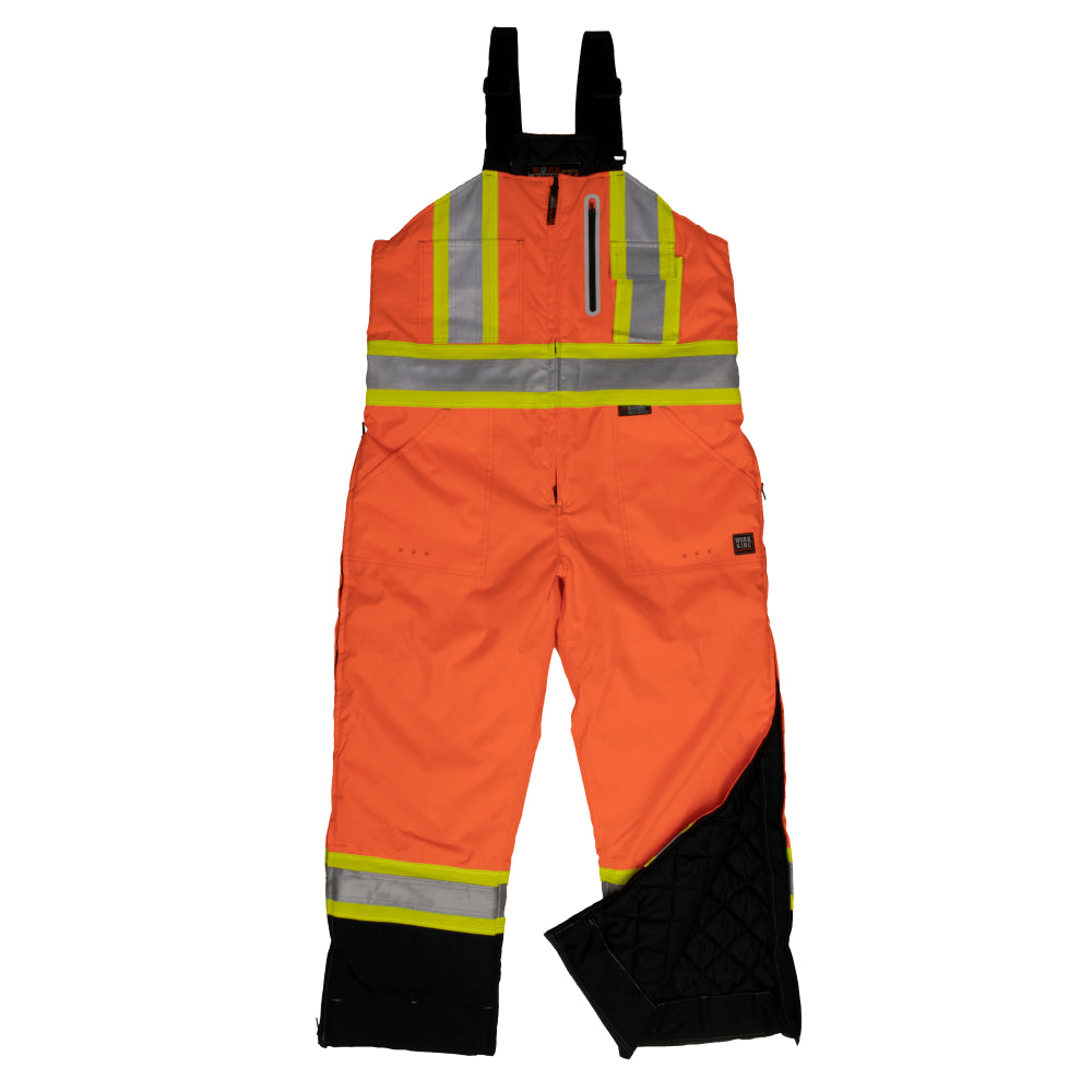 Tough Duck® Hi Vis Insulated Ripstop Safety Overall - X-Back - S876 Streetwear Style